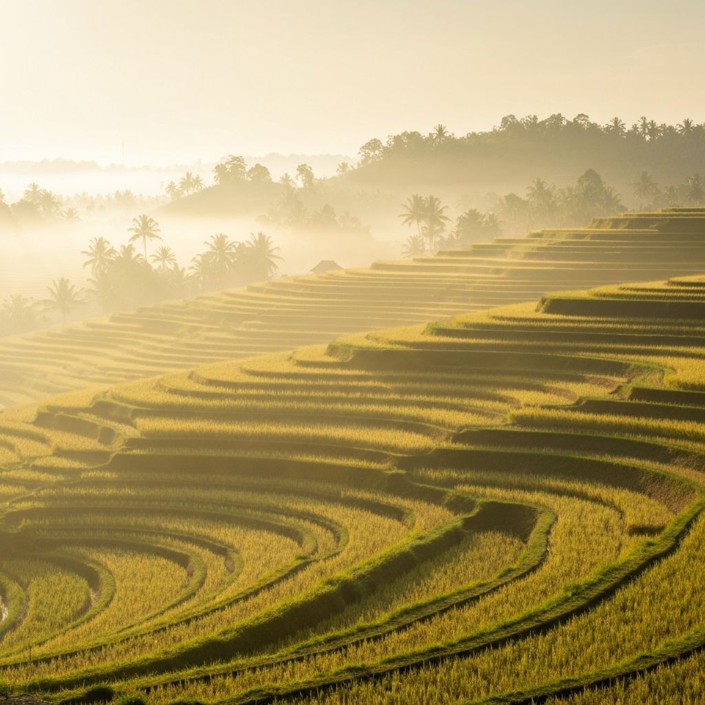 Natural landscape representing balance